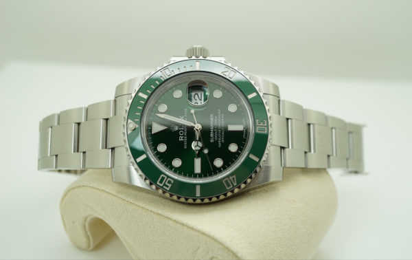 Rolex 116610LV SUBMARINER CERAMIC GREEN HULK RANDOM 2018 WARRANTY COMPLETE SET - Image 10