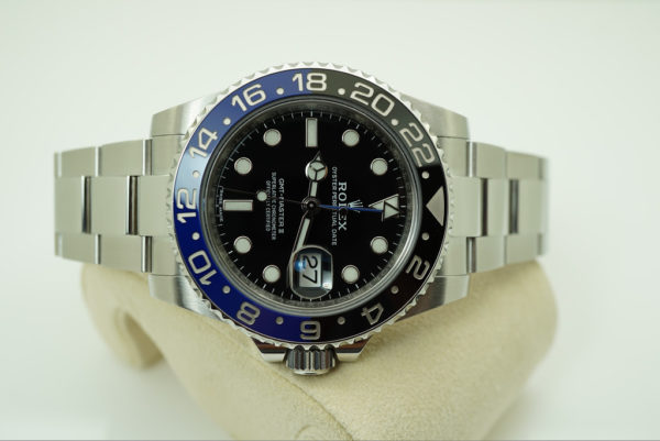 Rolex 116710BLNR GMT MASTER II BLACK BLUE BATMAN 2017 WARRANTY FULL SET - Image 9