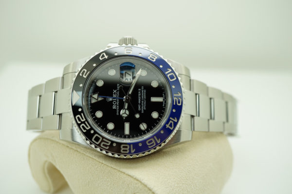 Rolex 116710BLNR GMT MASTER II BLACK BLUE BATMAN 2017 WARRANTY FULL SET - Image 10