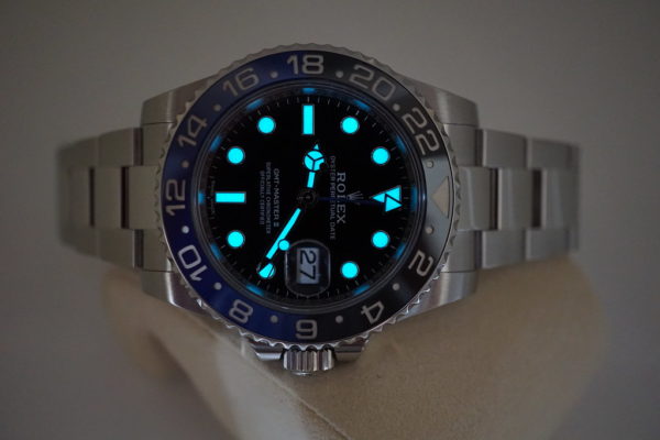 Rolex 116710BLNR GMT MASTER II BLACK BLUE BATMAN 2017 WARRANTY FULL SET - Image 11