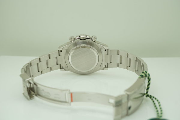 BRAND NEW Rolex 116506 PLATINUM DAYTONA ICE BLUE BAGUETTE DIAMONDS DIAL 2020 FULL SET - Image 8