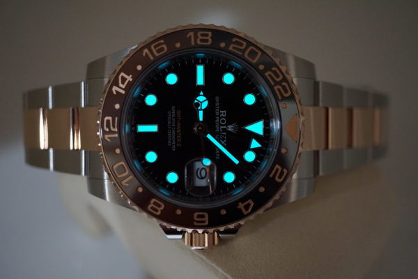 Rolex 126711CHNR GMT MASTER II 18K RG STEEL ROOTBEER 2019 WARRANTY COMPLETE SET - Image 11