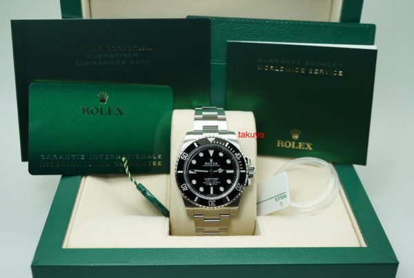 BRAND NEW Rolex 114060 SUBMARINER CERAMIC NO DATE RANDOM SERIAL 2020 COMPLETE SET - Image 2