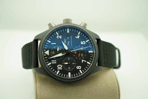 BRAND NEW IWC IW389101 PILOT's WATCH CHRONOGRAPH TOP GUN CERAMIC 2020 COMPLETE SET - Image 9
