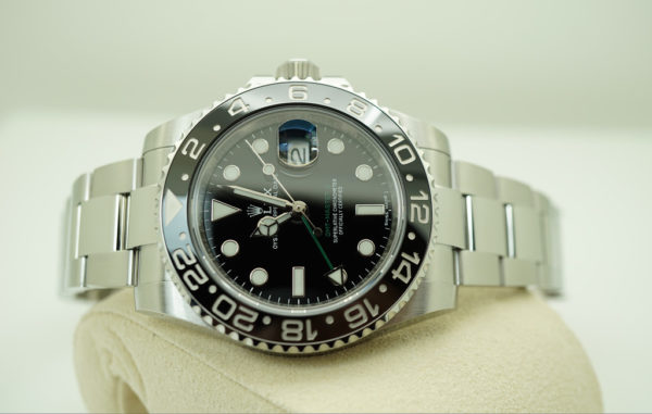 Rolex 116710LN GMT MASTER II BLACK CERAMIC BEZEL 2019 WARRANTY FULL SET - Image 10