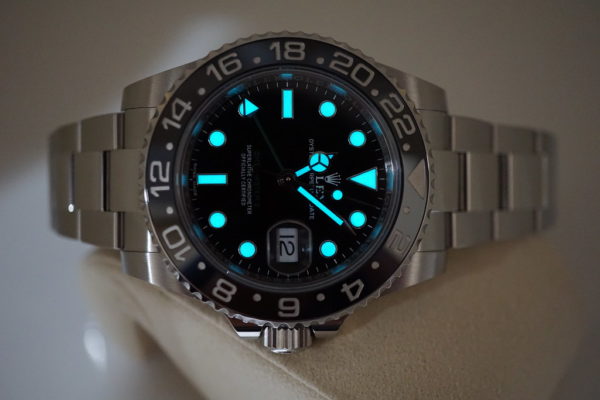Rolex 116710LN GMT MASTER II BLACK CERAMIC BEZEL 2019 WARRANTY FULL SET - Image 11
