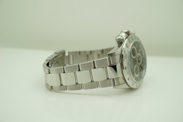 Rolex 16520 ZENITH DAYTONA STAINLESS STEEL BLACK DIAL SEL A SERIAL BOXES PAPERS - Image 6