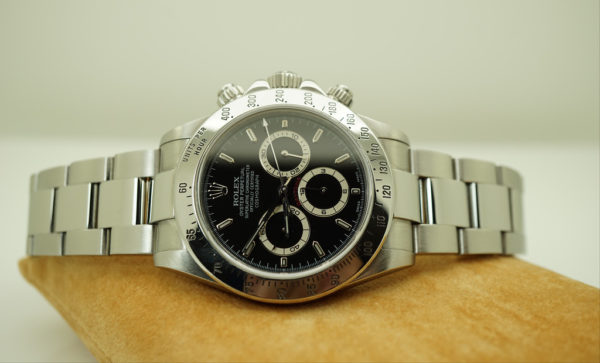 Rolex 16520 ZENITH DAYTONA STAINLESS STEEL BLACK DIAL SEL A SERIAL BOXES PAPERS - Image 11