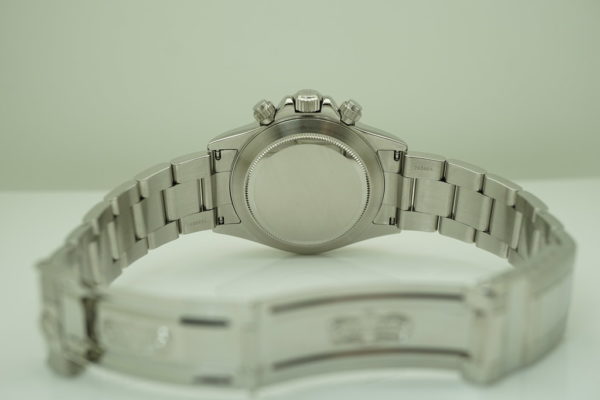 Rolex 16520 ZENITH DAYTONA STAINLESS STEEL BLACK DIAL SEL A SERIAL BOXES PAPERS - Image 8