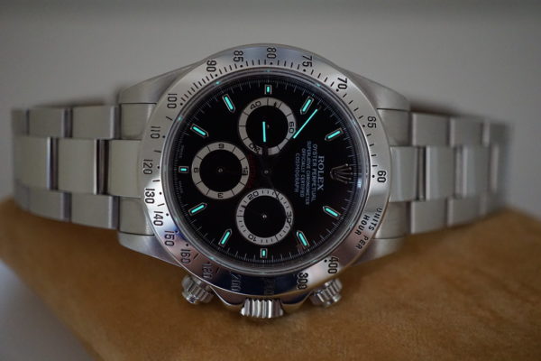 Rolex 16520 ZENITH DAYTONA STAINLESS STEEL BLACK DIAL SEL A SERIAL BOXES PAPERS - Image 12