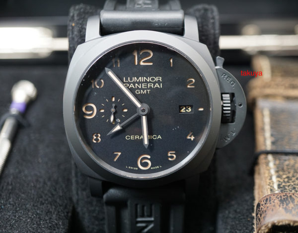 Panerai PAM 441 CERAMIC LUMINOR 1950 GMT AUTOMATIC 3 DAYS 44MM FULL SET