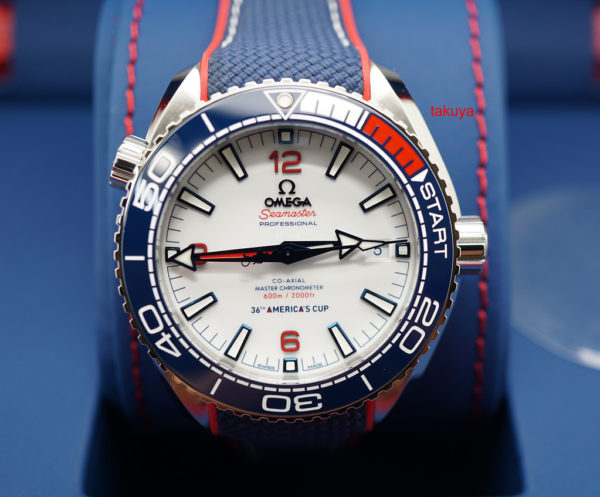 BRAND NEW Omega SEAMASTER PLANET OCEAN AMERICA's CUP LIMITED EDITION 2021 FULL SET