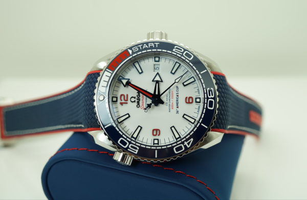 BRAND NEW Omega SEAMASTER PLANET OCEAN AMERICA's CUP LIMITED EDITION 2021 FULL SET - Image 9