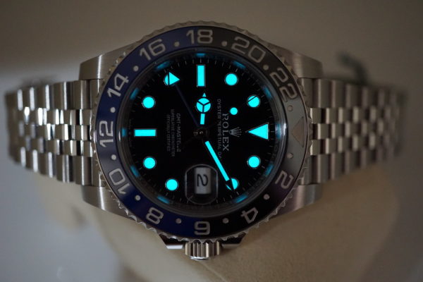 NEW Rolex 126710BLNR GMT MASTER II BLACK BLUE BEZEL JUBILEE BAND COMPLETE SET - Image 11
