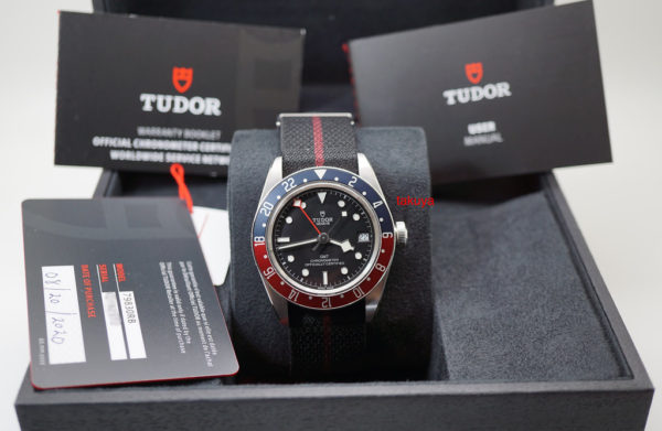 BRAND NEW Tudor 79830RB BLACK BAY GMT PEPSI RED BLUE BEZEL 41MM 2020 FULL SET - Image 2