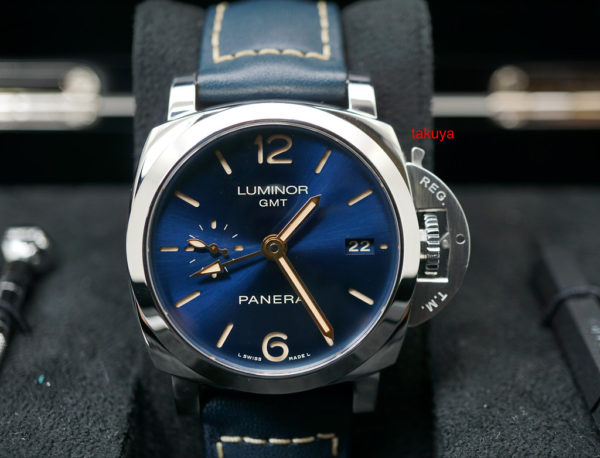 Panerai PAM 688 LUMINOR 1950 3 DAYS GMT BLUE DIAL 42MM LIMITED EDITION COMPLETE