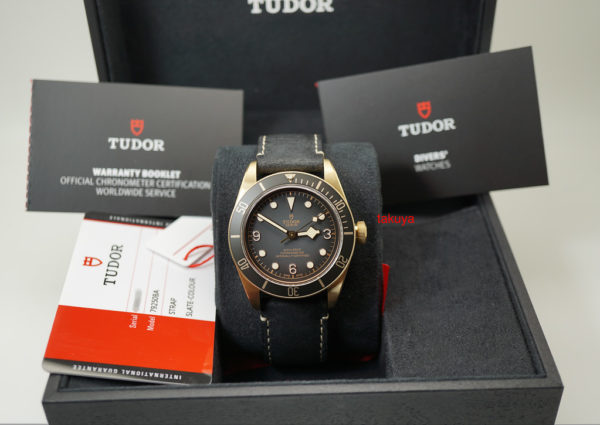 Tudor 79250BA HERITAGE BLACK BAY BRONZE SLATE GREY 43MM 2020 FULL SET - Image 2