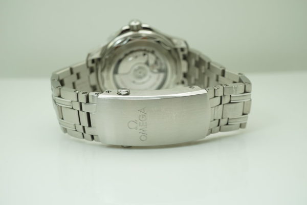 Omega SEAMASTER DIVER 300M CO-AXIAL MASTER STEEL BLUE WAVE DIAL 42MM FULL SET - Image 7