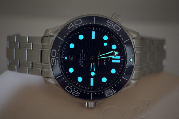 Omega SEAMASTER DIVER 300M CO-AXIAL MASTER STEEL BLUE WAVE DIAL 42MM FULL SET - Image 11