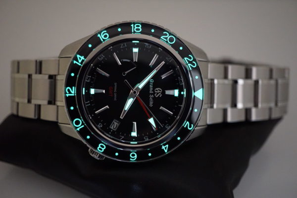 Grand Seiko SPORT COLLECTION SPRING DRIVE GMT SBGE201 BLACK DIAL 2019 FULL SET - Image 11