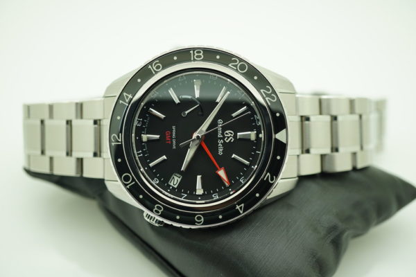 Grand Seiko SPORT COLLECTION SPRING DRIVE GMT SBGE201 BLACK DIAL 2019 FULL SET - Image 9