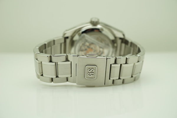 GRAND SEIKO SBGJ235 BOUTIQUE LIMITED EDITION AUTO Hi-Beat GMT BLUE DIAL WARRANTY - Image 7