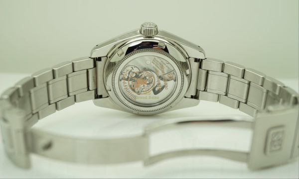 GRAND SEIKO SBGJ235 BOUTIQUE LIMITED EDITION AUTO Hi-Beat GMT BLUE DIAL WARRANTY - Image 8
