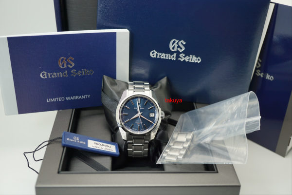 GRAND SEIKO SBGJ235 BOUTIQUE LIMITED EDITION AUTO Hi-Beat GMT BLUE DIAL WARRANTY - Image 2
