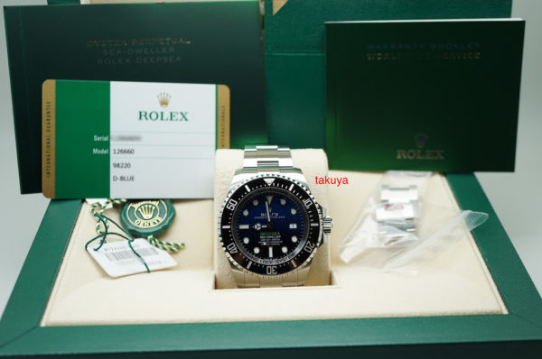 MINT Rolex 126660 DEEPSEA D-BLUE DIAL JAMES CAMERON NEW MODEL 2020 FULL SET - Image 2