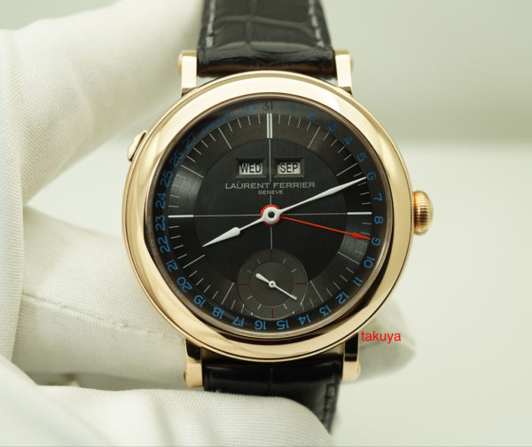 MINT Laurent Ferrier GALET MONTRE ECOLE ANNUAL CALENDAR ROSE GOLD 2020 FULL SET