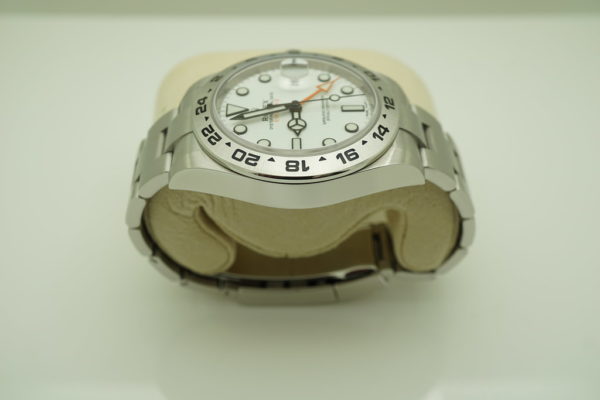Rolex 216570 EXPLORER 2 POLAR WHITE DIAL 42MM 2019 WARRANTY FULL SET - Image 4