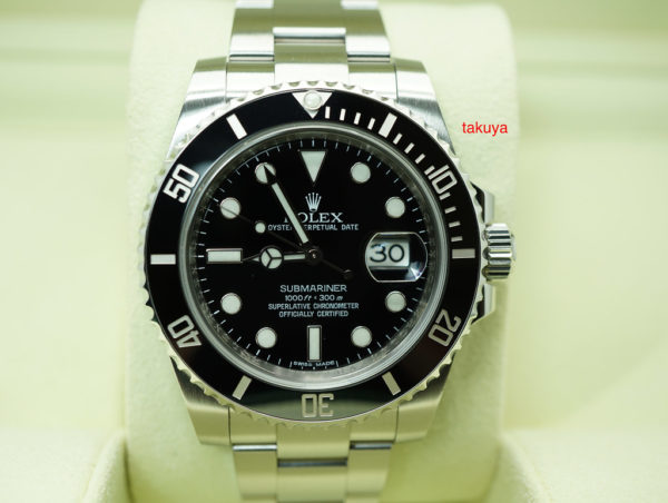 Rolex 116610LN SUBMARINER CERAMIC DATE 40MM V SERIAL COMPLETE SET