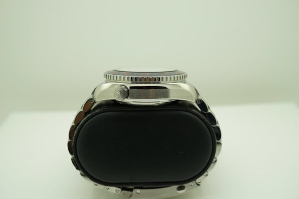 Omega SEAMASTER PLANET OCEAN 600M GMT GOODPLANET BLUE DIAL SERVICED FULL SET - Image 4