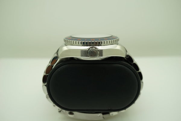 Omega SEAMASTER PLANET OCEAN 600M GMT GOODPLANET BLUE DIAL SERVICED FULL SET - Image 3