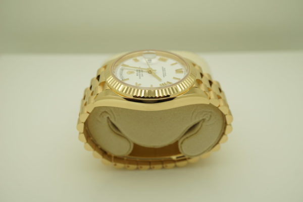 Rolex 228238 18K YELLOW GOLD DAY DATE 40MM WHITE ROMAN 2020 WARRANTY FULL SET - Image 4