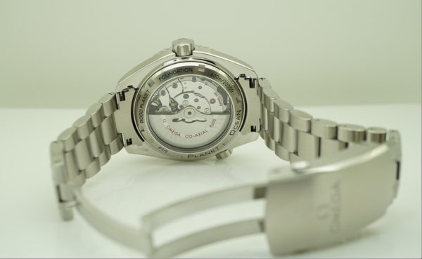 Omega SEAMASTER PLANET OCEAN 600M GMT GOODPLANET BLUE DIAL SERVICED FULL SET - Image 9