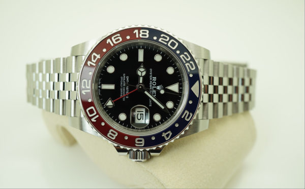 Rolex 126710BLRO PEPSI GMT MASTER II RED BLUE JUBILEE 2020 WARRANTY FULL SET - Image 9