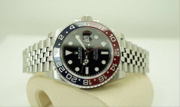 Rolex 126710BLRO PEPSI GMT MASTER II RED BLUE JUBILEE 2020 WARRANTY FULL SET - Image 10