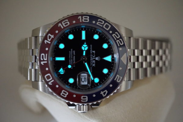 Rolex 126710BLRO PEPSI GMT MASTER II RED BLUE JUBILEE 2020 WARRANTY FULL SET - Image 11