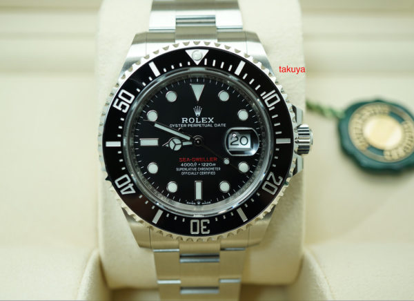 BRAND NEW Rolex 126600 SEA-DWELLER 43MM CYCLOPS RED TEXT 2020 COMPLETE SET