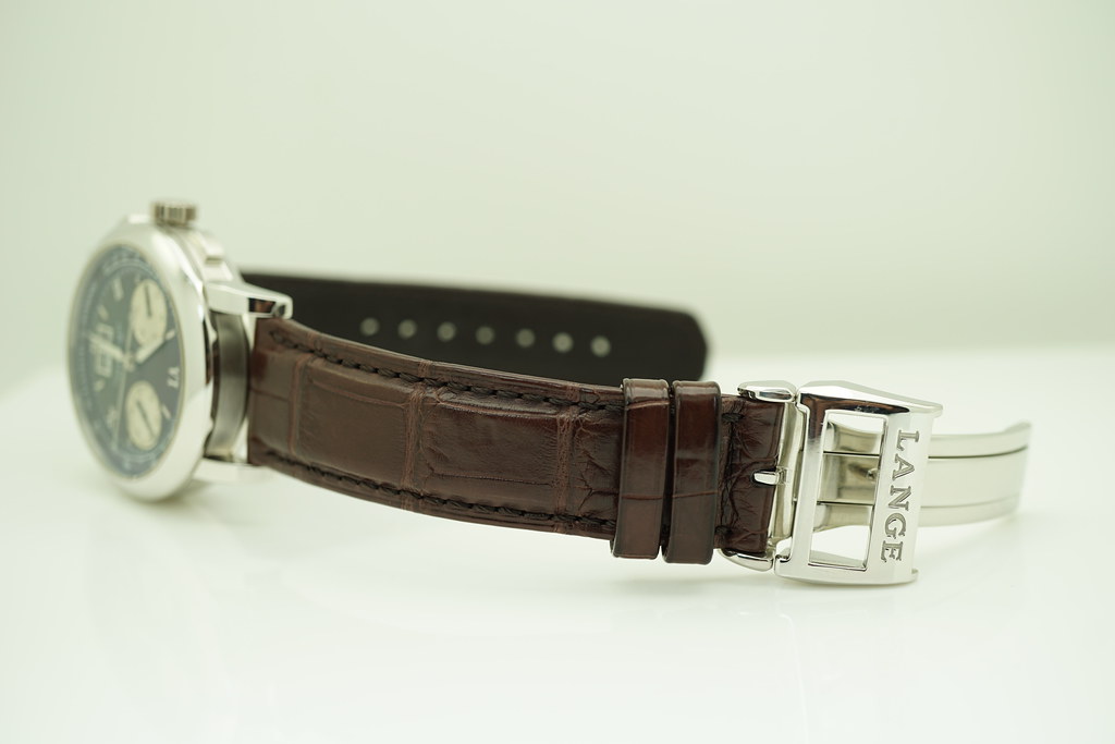 A. Lange Sohne DATOGRAPH PLATINUM 403.035 39MM DEPLOYANT CLASP FULL SET Takuya Watches