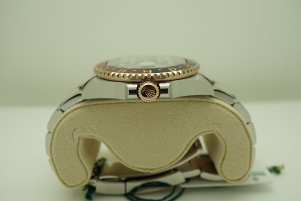 BRAND NEW Rolex 126711CHNR GMT MASTER II ROSE GOLD STEEL ROOTBEER 2020 COMPLETE SET - Image 3