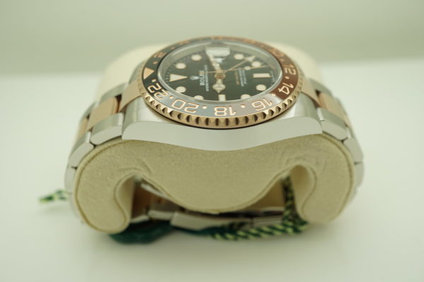 BRAND NEW Rolex 126711CHNR GMT MASTER II ROSE GOLD STEEL ROOTBEER 2020 COMPLETE SET - Image 4