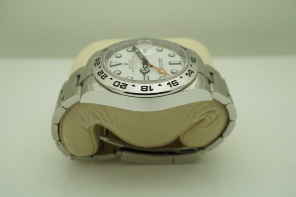 Rolex 216570 EXPLORER 2 POLAR WHITE DIAL 42MM 2020 WARRANTY FULL SET - Image 4