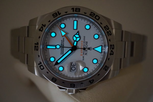 Rolex 216570 EXPLORER 2 POLAR WHITE DIAL 42MM 2020 WARRANTY FULL SET - Image 11