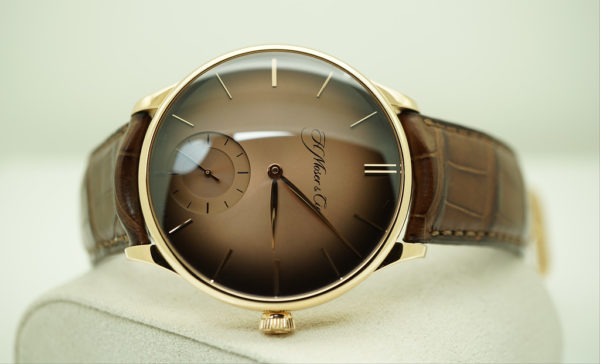 H. Moser & Cie VENTURER SMALL SECONDS RED GOLD FUMÉ DIAL 2020 COMPLETE SET - Image 8