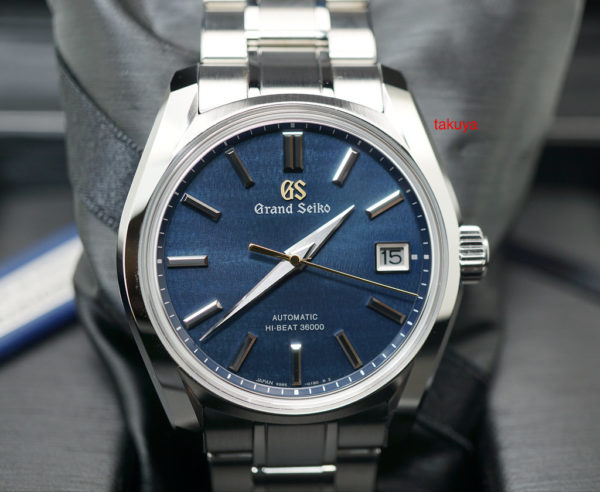 BRAND NEW GRAND SEIKO Four Seasons Fall HI-BEAT SBGH273 DARK BLUE DIAL FULL SET