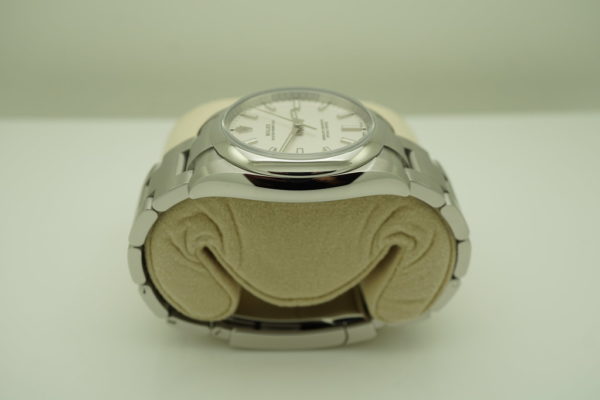 Rolex 114200 OYSTER PERPETUAL 34MM WHITE STICKS DIAL 2019 WARRANTY COMPLETE SET - Image 4