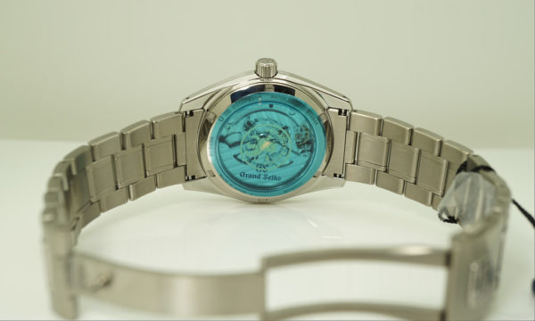 BRAND NEW Grand Seiko SPRING DRIVE TITANIUM SBGA415 Winter COMPLETE SET - Image 8