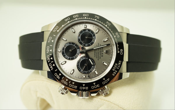 Rolex 116519LN DAYTONA 18K WG CERAMIC BEZEL OYSTERFLEX 2019 WARRANTY FULL SET - Image 7